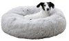 Legowisko dla psa Fluffy, jasnoszare, 18 cm Ø 60 cm, Kerbl