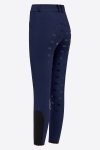 Bryczesy damskie RG by Cavalleria Toscana High Waist Full Grip granatowe