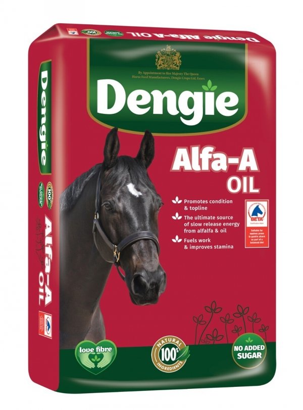 Dengie ALFA-A Oil 20kg - sieczka dla koni z dodatkiem oleju dostępna stacjonarnie