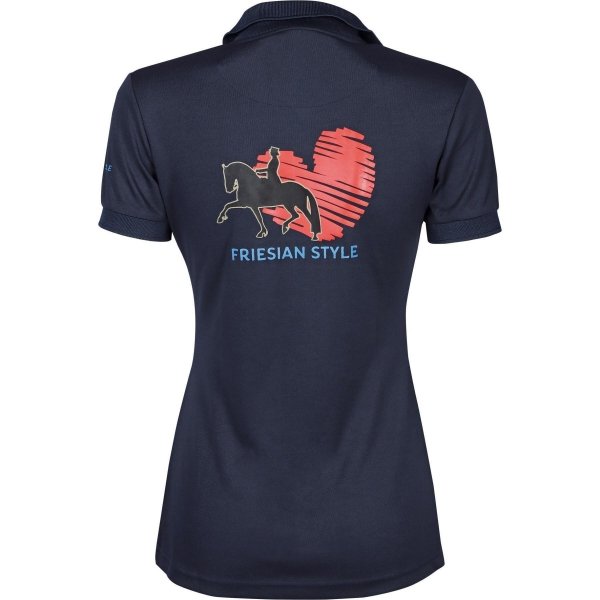 Koszulka polo Harry's Horse Friesian Style, granatowy, roz.XXL