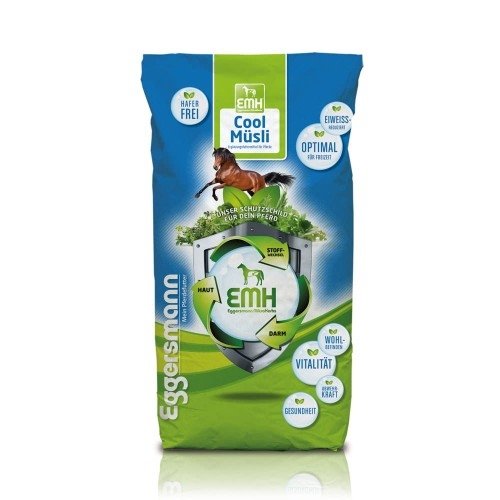 EGGERSMANN COOL MÜSLI 20KG - LEKKA PRACA, KONIE W SPOCZYNKU 