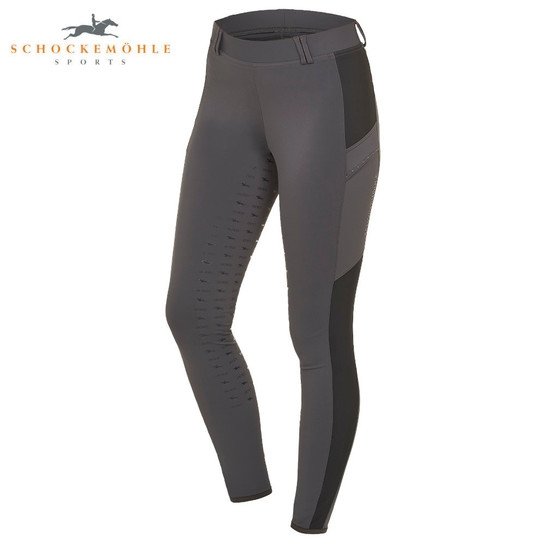 Schockemöhle Sports Bryczesy Comfy Tights Asphalt
