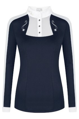 Koszulka konkursowa Fair Play LORELLA, granatowo-biały, roz. 40/L