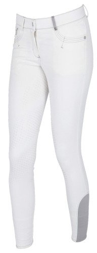 Bryczesy BasicPlus, damskie, biały, Covalliero