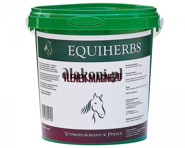 Tlenek magnezu - magnez EQUIHERBS 1kg
