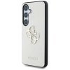 Guess Grained Big 4G Logo Small Classic Logo - Etui do Samsung Galaxy S25 (beżowy)