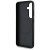 Guess 4G Round Patch Classic Logo MagSafe - Etui do Samsung Galaxy S25+ (różowy)