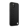 BMW Leather Hot Stamp – Etui iPhone 14 Plus (Czarny)