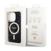 Guess Marble MagSafe - Etui iPhone 14 Pro Max (Czarny)