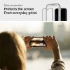 Spigen Alm Glass FC 2-Pack - Szkło hartowane do iPhone 16e / iPhone 14 / iPhone 13 / iPhone 13 Pro 2 szt (Czarna ramka)