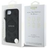 Guess 4G Circle Classic Logo MagSafe - Etui do iPhone 16e (czarny)