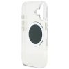 Guess IML Metal Colored Circle Classic Logo MagSafe - Etui do iPhone 16 (czarny)