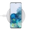 Crong PowerSpot Fast Wireless Charger – Aluminiowa ładowarka bezprzewodowa Qi 15W USB-C z powłoką ze szkła hartowanego (Silver W