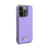 Guess Sequin Script Metal - Etui iPhone 14 Pro Max (fioletowy)