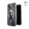 Speck Presidio Lux Grip ClickLock & MagSafe - Etui iPhone 16e / iPhone 15 / iPhone 14 / iPhone 13 (Clear / Platinium Glitter / C