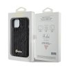 Guess Sequin Script Metal - Etui iPhone 14 (czarny)