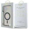 Guess Rhinestones Printed Classic Logo MagSafe - Etui do Samsung Galaxy S25 (czarny)