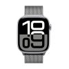 Crong Milano Steel - Pasek ze stali nierdzewnej do Apple Watch 38/40/41/42 mm (srebrny)