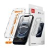Crong EasyShield 2-Pack - Szkło hartowane iPhone 16e / iPhone 14 / iPhone 13 / iPhone 13 Pro (2 sztuki)
