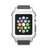Incipio Octane Strap - Pancerny pasek do Apple Watch, obudowa 38/40/41 mm (biały/szary)