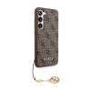 Guess 4G Charms Collection - Etui Samsung Galaxy A35 5G (brązowy)