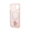 Karl Lagerfeld IML NFT Karl & Choupette MagSafe - Etui iPhone 14 Plus (różowy)