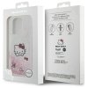 Hello Kitty Liquid Glitter Sweet Kitty Bows MagSafe - Etui iPhone 16 Pro Max (biały)