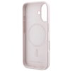 Karl Lagerfeld Silicone Karl & Choupette Ring MagSafe - Etui iPhone 16 Plus (różowy)