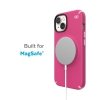 Speck Presidio2 Pro MagSafe - Antybakteryjne etui iPhone 15 Plus / 14 Plus (Digitalpink / Blossompink / White)