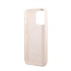 Guess Silicone Logo Plate MagSafe - Etui iPhone 13 Pro (różowy)