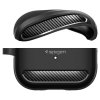 Spigen Rugged Armor - Etui do Apple Airpods Pro 1 / 2 (Czarny)