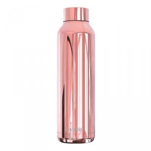 Quokka Solid - Butelka termiczna ze stali nierdzewnej 630 ml (Sleek Rose Gold)