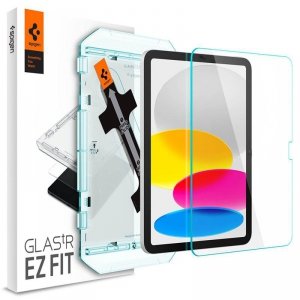Spigen GLAS.TR EZ FIT - Szkło hartowane do Apple iPad 11” (2025) / 10.9 (2022) (Przezroczysty)
