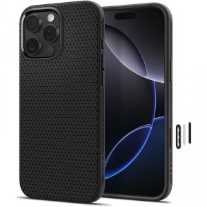 Spigen Liquid Air T Mag MagSafe - Etui do iPhone 16 Pro Max (Matte Black)
