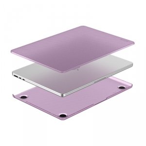 Incase Hardshell Case - Etui MacBook Air 13,6” M4 (2025) / M3 (2024) / M2 (2022) (Dots/Ice Pink)