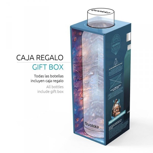 Quokka Solid - Butelka termiczna ze stali nierdzewnej 510 ml (Jade Green)