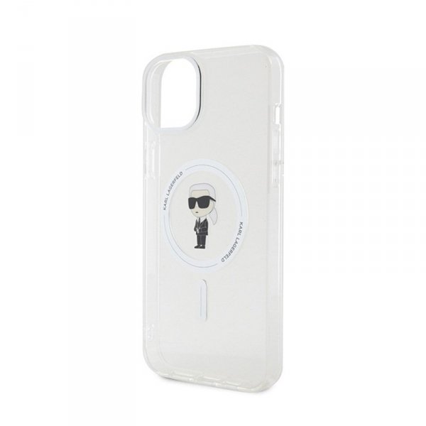 Karl Lagerfeld IML Ikonik MagSafe - Etui iPhone 15 Plus (przezroczysty)