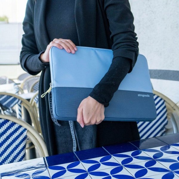 STM Origin Laptop Sleeve – Pokrowiec MacBook Pro 14&quot; / Laptop 14” / 13” (Glacier blue)