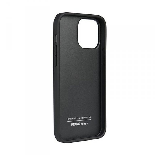Audi Genuine Leather - Etui iPhone 13 Pro Max (Czarny)