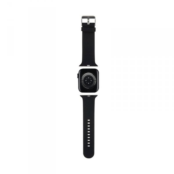 Karl Lagerfeld 3D Rubber Karl Head NFT - Pasek do Apple Watch 42/44/45/49 mm (czarny)