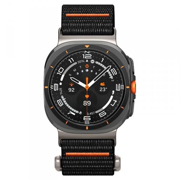 Spigen DuraPro Flex - Pasek do Samsung Galaxy Watch Ultra 47 mm (Czarny)
