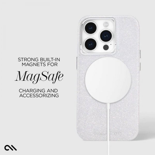 Case-Mate Shimmer MagSafe - Etui iPhone 15 Pro (Iridescent)
