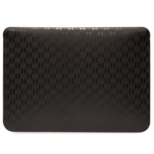 Karl Lagerfeld NFT Saffiano Monogram Ikonik Karl Sleeve - Etui na notebook 14&quot; (Czarny)