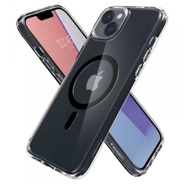 Spigen Ultra Hybrid Mag MagSafe – Etui do iPhone 15 Plus / iPhone 14 Plus (Czarny)