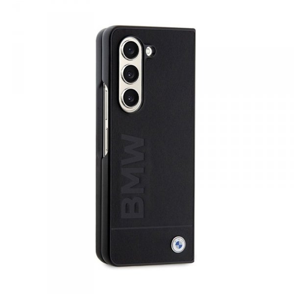 BMW Signature Logo Imprint - Etui Samsung Galaxy Z Fold 5 (czarny)