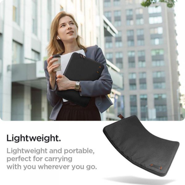 Spigen Basic Laptop Pouch - Pokrowiec na laptop 15&quot; / 16&quot; (Czarny)