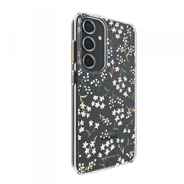Rifle Paper Clear - Etui Samsung Galaxy S24+ (Petite Fleurs)