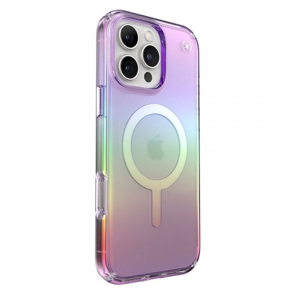 Speck Presidio2 Lux MagSafe - Etui iPhone 16 Pro Max (Amazing Purple / Clear)