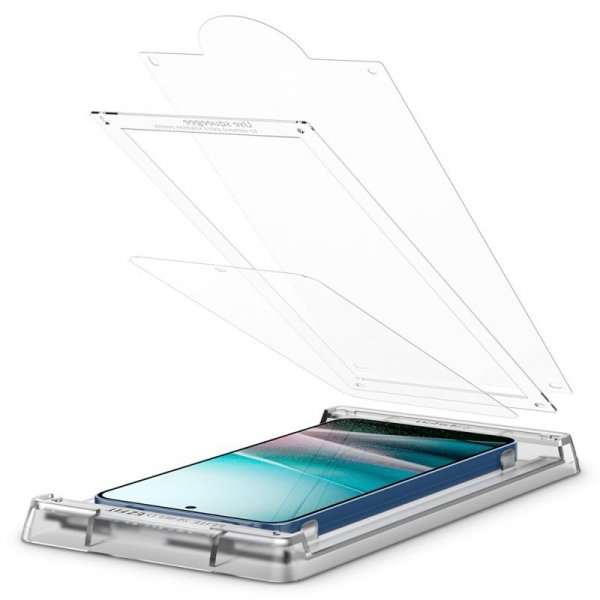Spigen Elite Shield EZ Fit HD - Folia hydrożelowa do Samsung Galaxy S25 (Przezroczysty)
