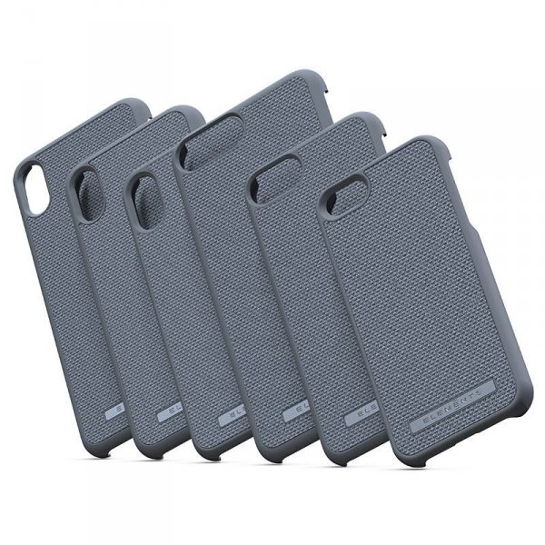 Nordic Elements Original Idun - Materiałowe etui iPhone XR (Mid Grey)